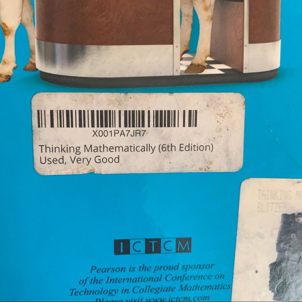 Thinking Mathematically / Edition 6 - Picture 5 of 6